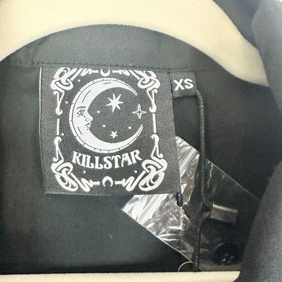 Killstar x Vince Ray Kon Tiki Bowling Shirt Size XS NEW Goth Emo Grunge Skater - Picture 5 of 9